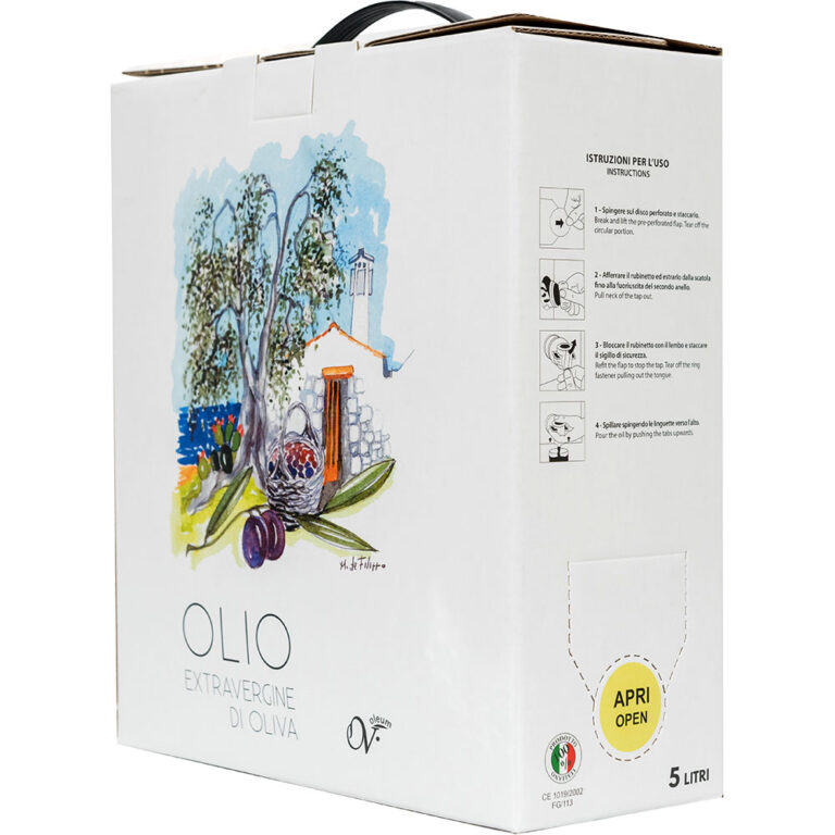 Olio Extra Vergine di Oliva in Bag in Box 5 Lt.